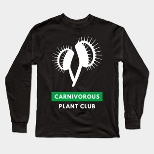 Carnivorous Plant Club Shirt Gift Venus Fly Trap Long Sleeve T-Shirt